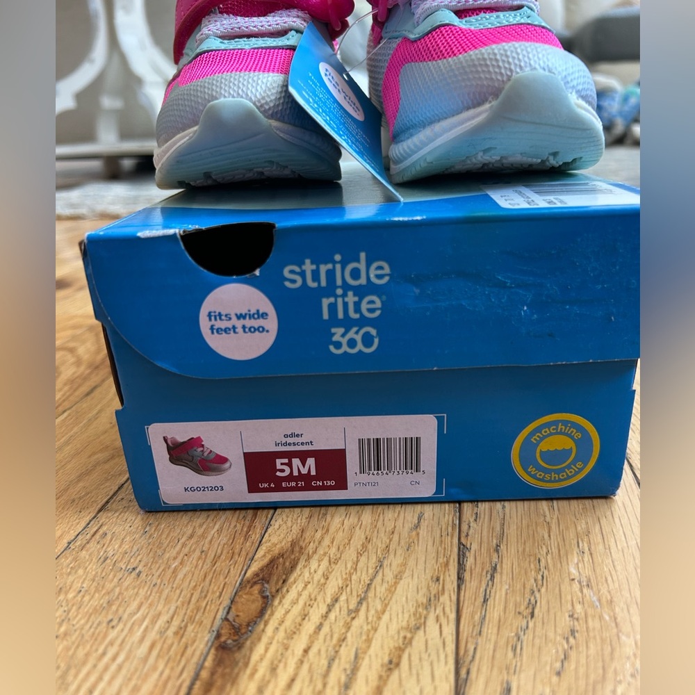 Stride Rite 360 Adler Iridescent Shoe - Picture 3 of 5